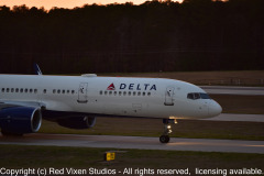 Delta 757-200 from CDG arriving at RDU